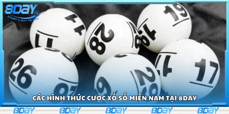 Một số hình thức cược xổ số miền Nam tại 8Day