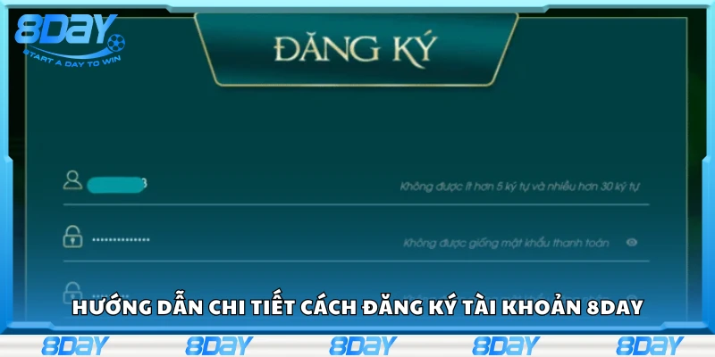 Chi tiết các bước đăng ký tài khoản