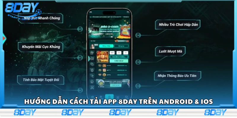 Cách tải app 8Day trên Android & iOS